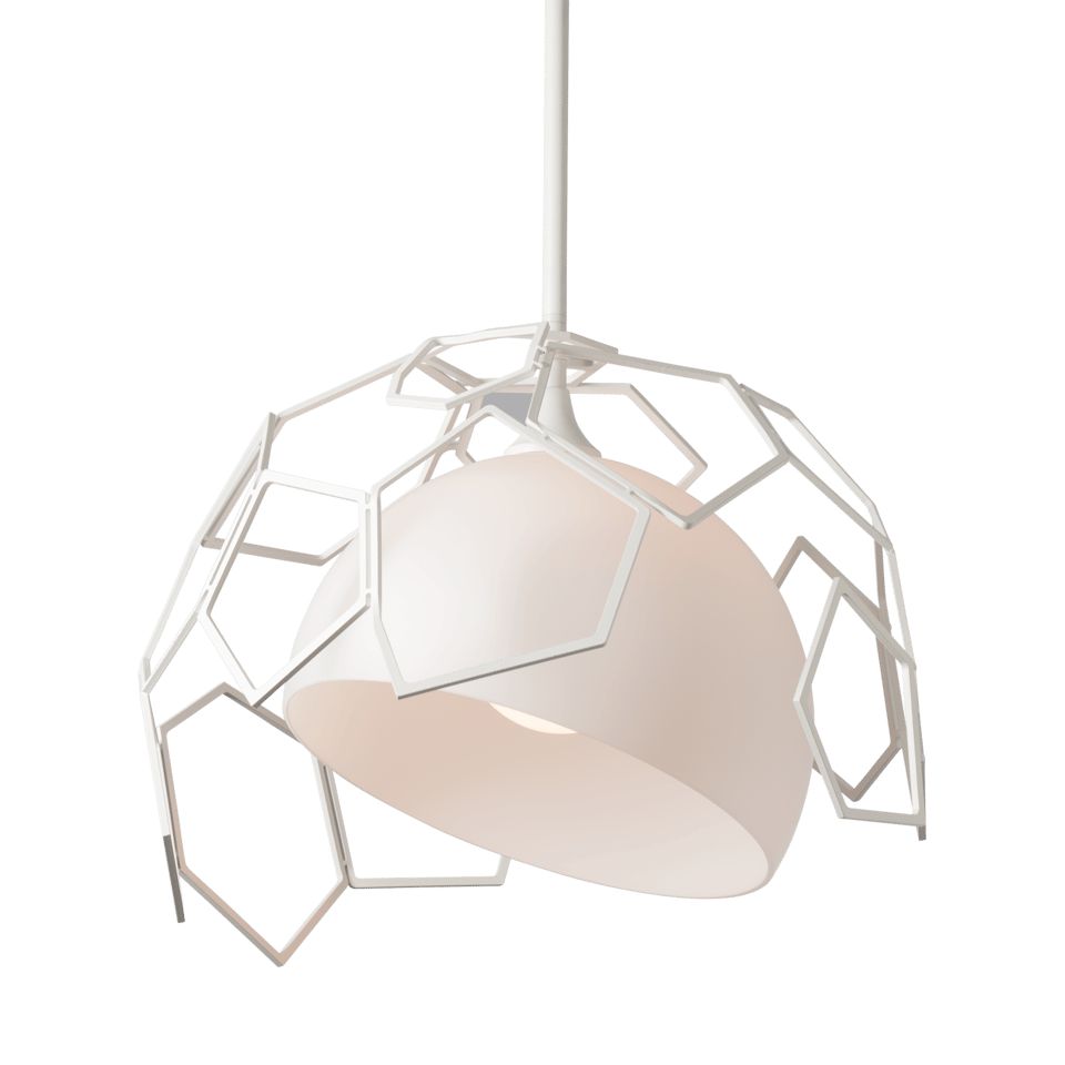 Umbra Outdoor Pendant Light by Hubbardton Forge - 1-Light Metal Shade, Dimmable, Modern Design