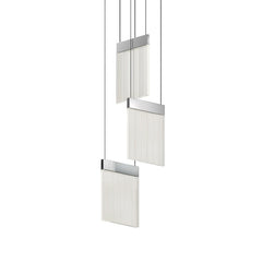 V Panels 3-Light Pendant by SONNEMAN 3092