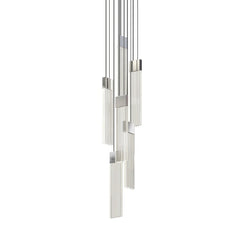 V Panels Thin 6-Light Pendant by SONNEMAN 3095