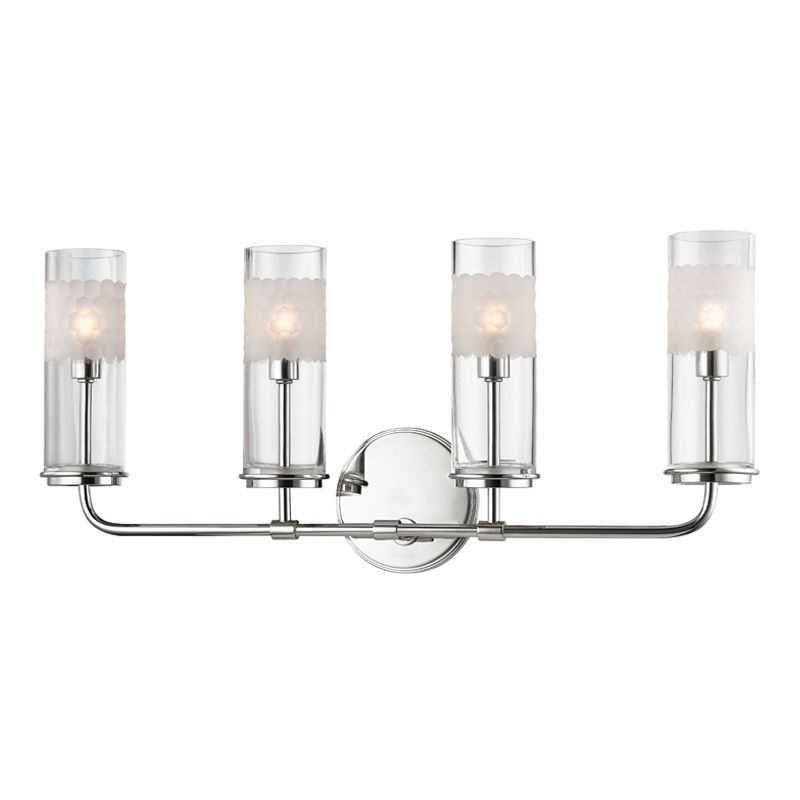 Wentworth 4-Light Vanity Light by Hudson Valley Lighting 3904-PN