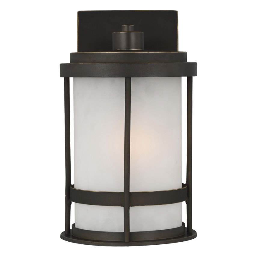 Wilburn Small One Light Outdoor Wall Lantern by Visual Comfort 8590901