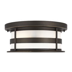 Wilburn Two Light Outdoor Flush Mount