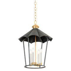 Wildomar Large Lantern by Troy Lighting F3718-VGL/FRN