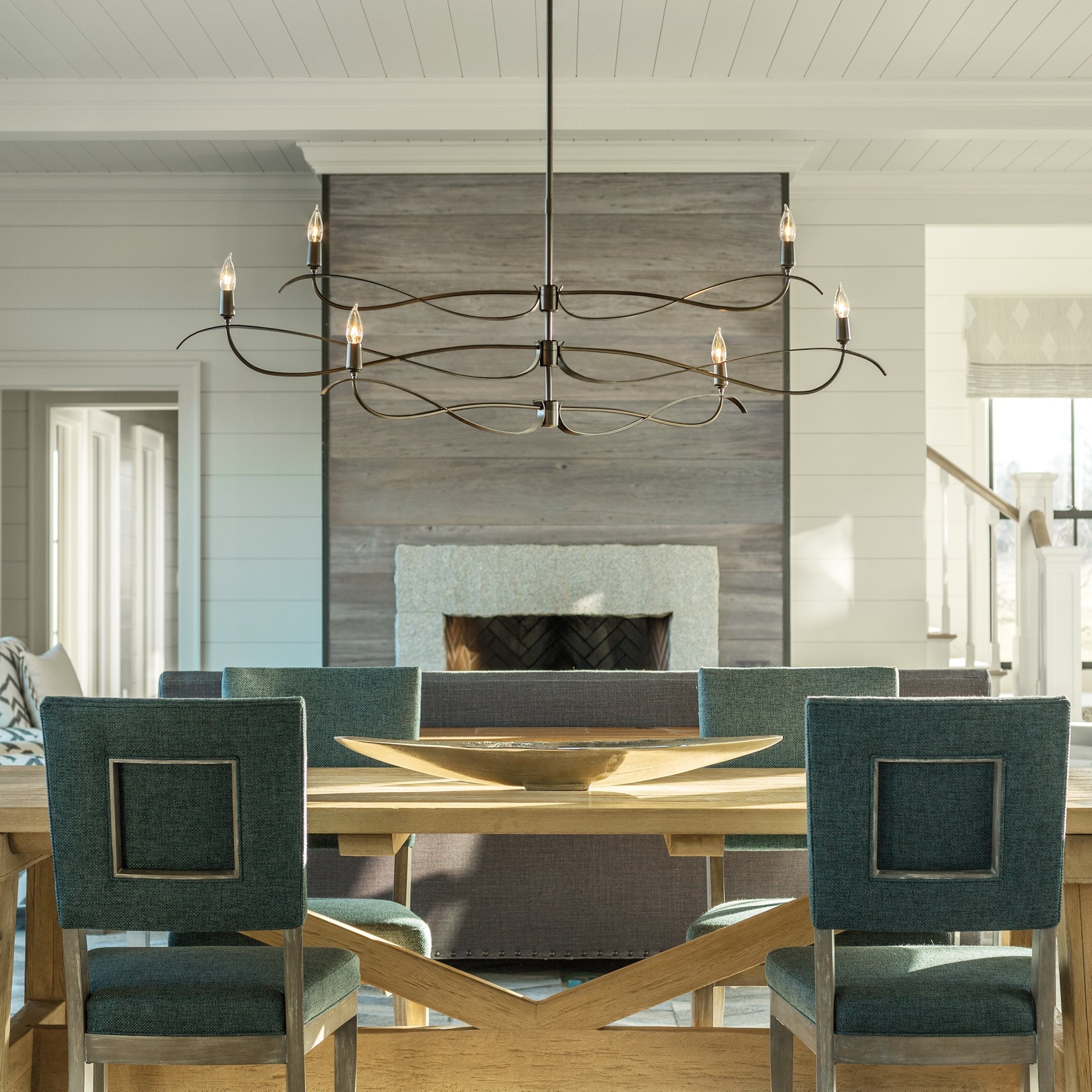 Willow 6-Light Large Chandelier by Hubbardton Forge 136352