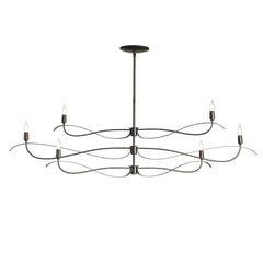 Willow 6-Light Large Chandelier by Hubbardton Forge 136352