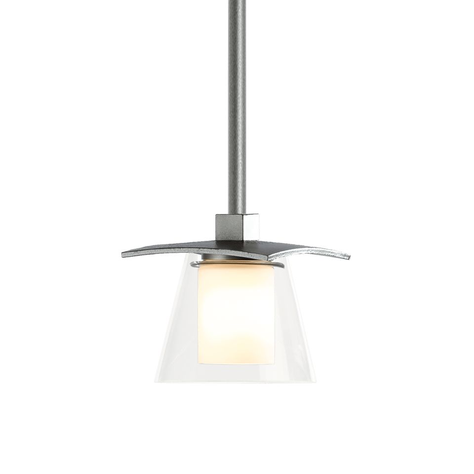 Wren Mini Pendant Light by Hubbardton Forge, Dimmable, UL Damp Rated, Multiple Finish Options