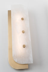 Yin & Yang Large Sconce by Hudson Valley Lighting 3319-AGB