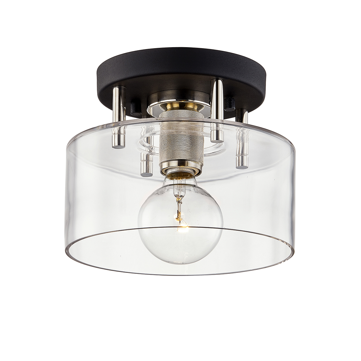 Bergamot Station Semi-Flush Ceiling Light