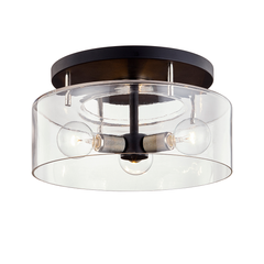 Bergamot Station Semi-Flush Ceiling Light - Large