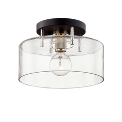 Bergamot Station Semi-Flush Ceiling Light - Medium