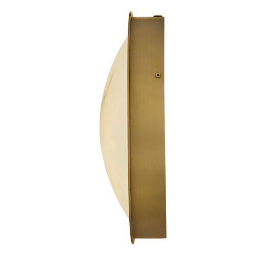 Cava Small Flush Mount Ceiling Light by Fredrick Ramond - Cloudstone Finish, Energy-Efficient LED