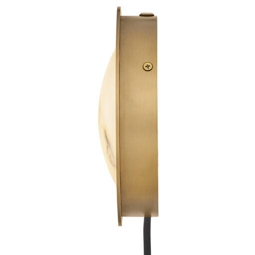 Cava Small Sconce by Fredrick Ramond - Cloudstone Shade, Dimmable, ADA Compliant Wall Light