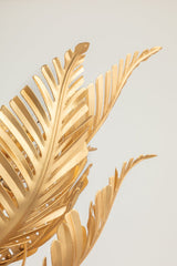 Corbett Lighting-Tropicale Pendant Light - Hand-Crafted Iron with Gold Leaf Palm Fronds