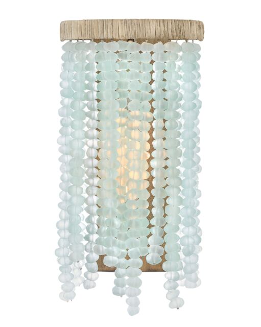 Dune Medium Single Light Sconce - Elegant Bohemian Chic Wall Light by Fredrick Ramond