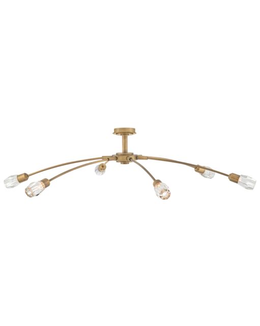 Atera Extra Large 60" Wide Chandelier by Fredrick Ramond - Modern Transitional Design with Crystal Accents