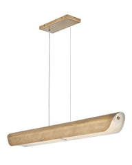 Arco Medium Linear hanging Light Fixture by Fredrick Ramond - Modern Design with Dimmable LED