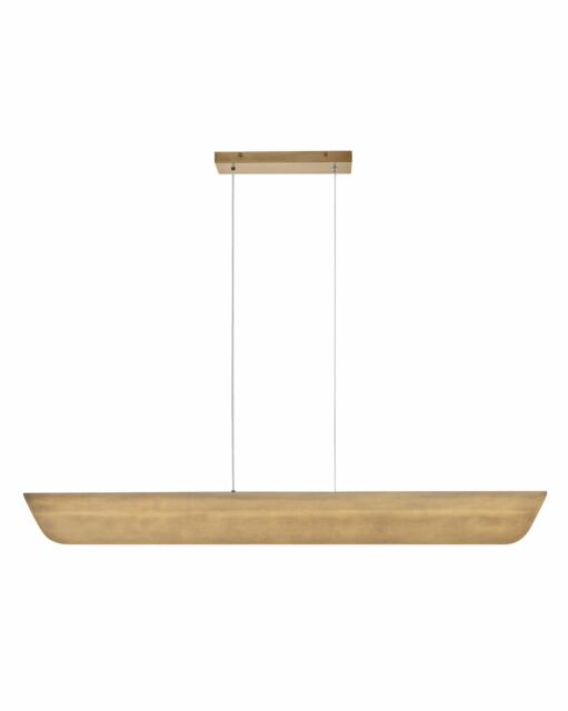 Arco Medium Linear hanging Light Fixture by Fredrick Ramond - Modern Design with Dimmable LED