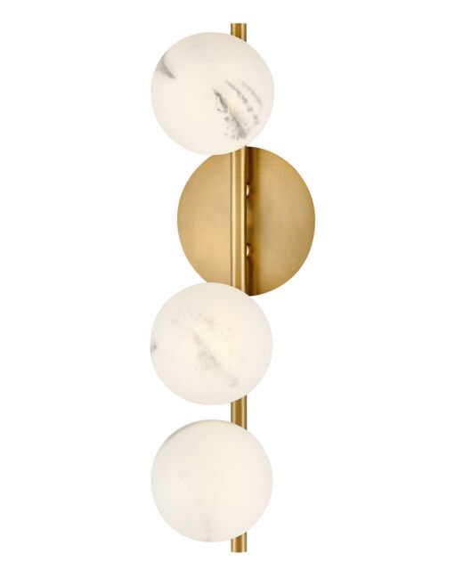 Selene Large 3-Light Wall Sconce by Fredrick Ramond - Modern Swirled Glass Design