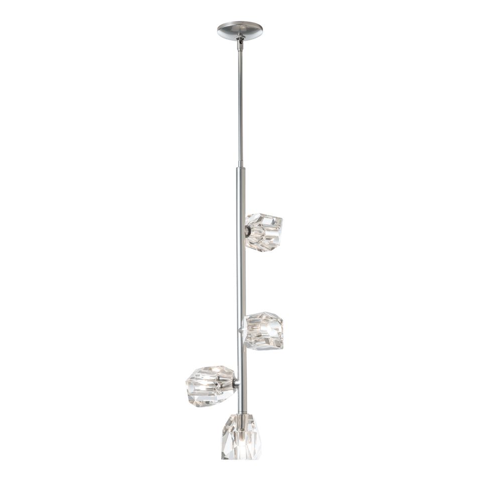 Hubbardton Forge-Gatsby 4-Light Vertical Pendant with Cut Crystal for Kitchen Islands and Vanities