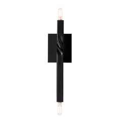 Hubbardton Forge Helix Sconce - Modern Twist Basket Design with Custom Finish Options