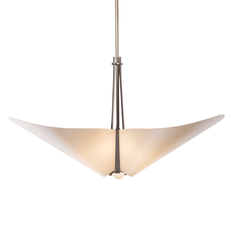 Hubbardton Forge Kirigami 3-Light Pendant - Handcrafted Modern Design Inspired by Japanese Art