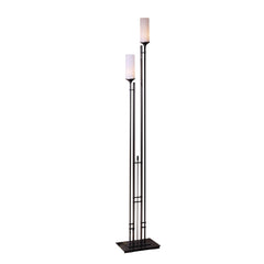 Hubbardton Forge-Metra 2-Tube Twin Tall Floor Lamp with Steel Base for Modern Elegance