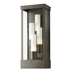 Hubbardton Forge-Portico 4-Light Outdoor Sconce - Elegant Metalcraft for Stunning First Impressions