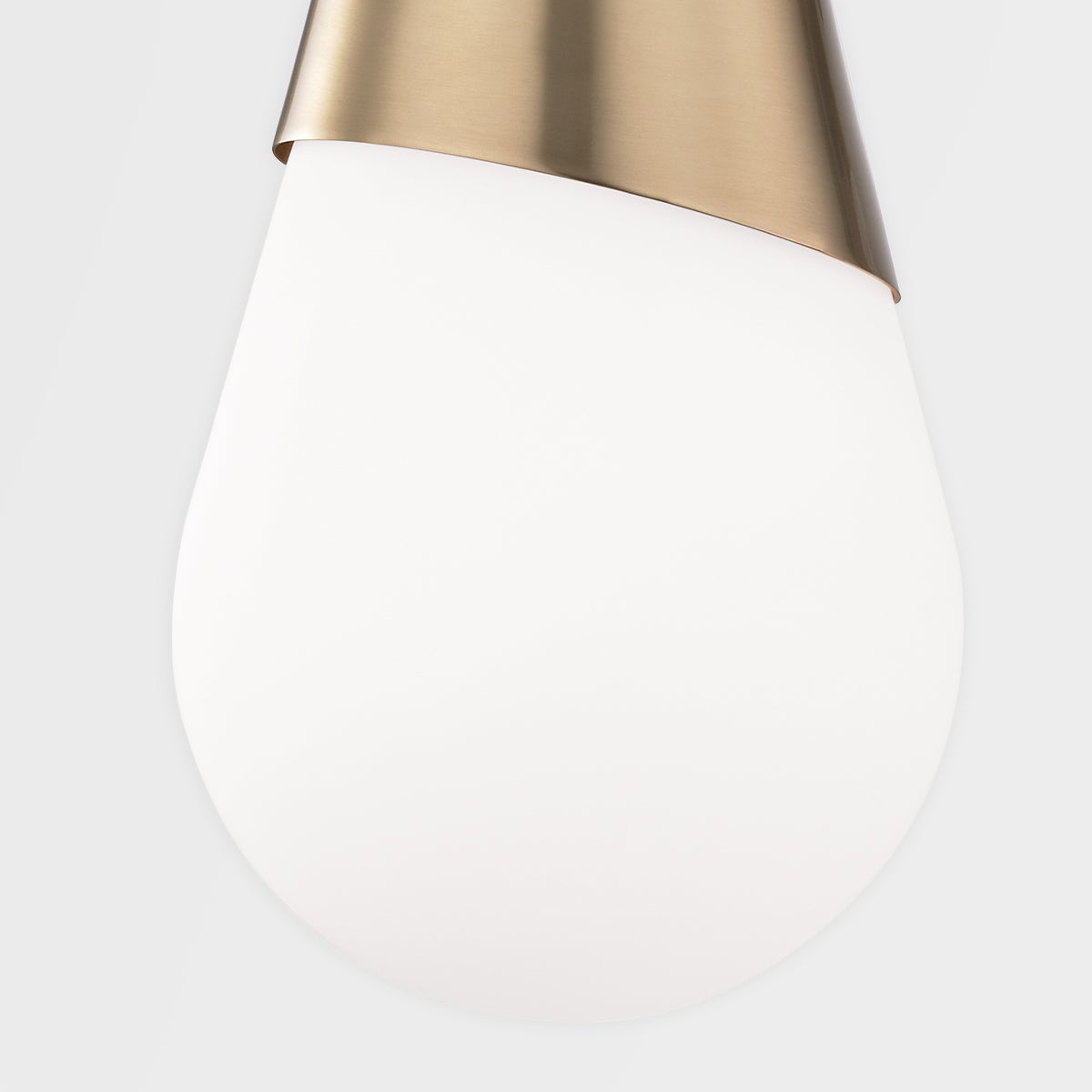 Mitzi Cora Sconce With Matte White Glass Shade In Aged Brass, Old Bronze, Or Polished Nickel Finishes