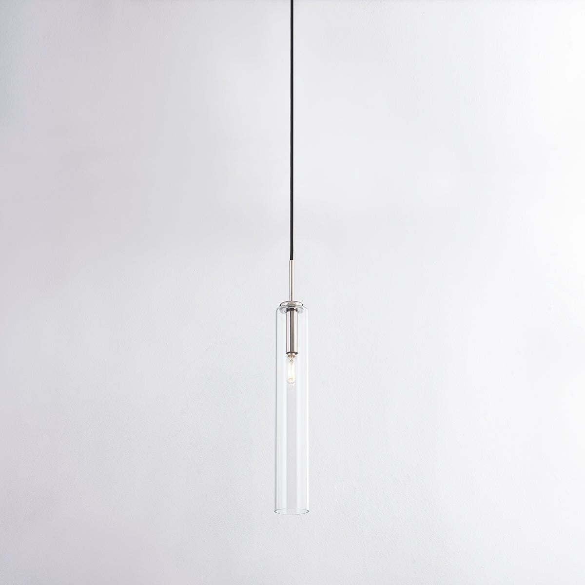 Mitzi-Nyah Mini Pendant Light With Oversized Glass Shade In Aged Brass Or Polished Nickel Finish