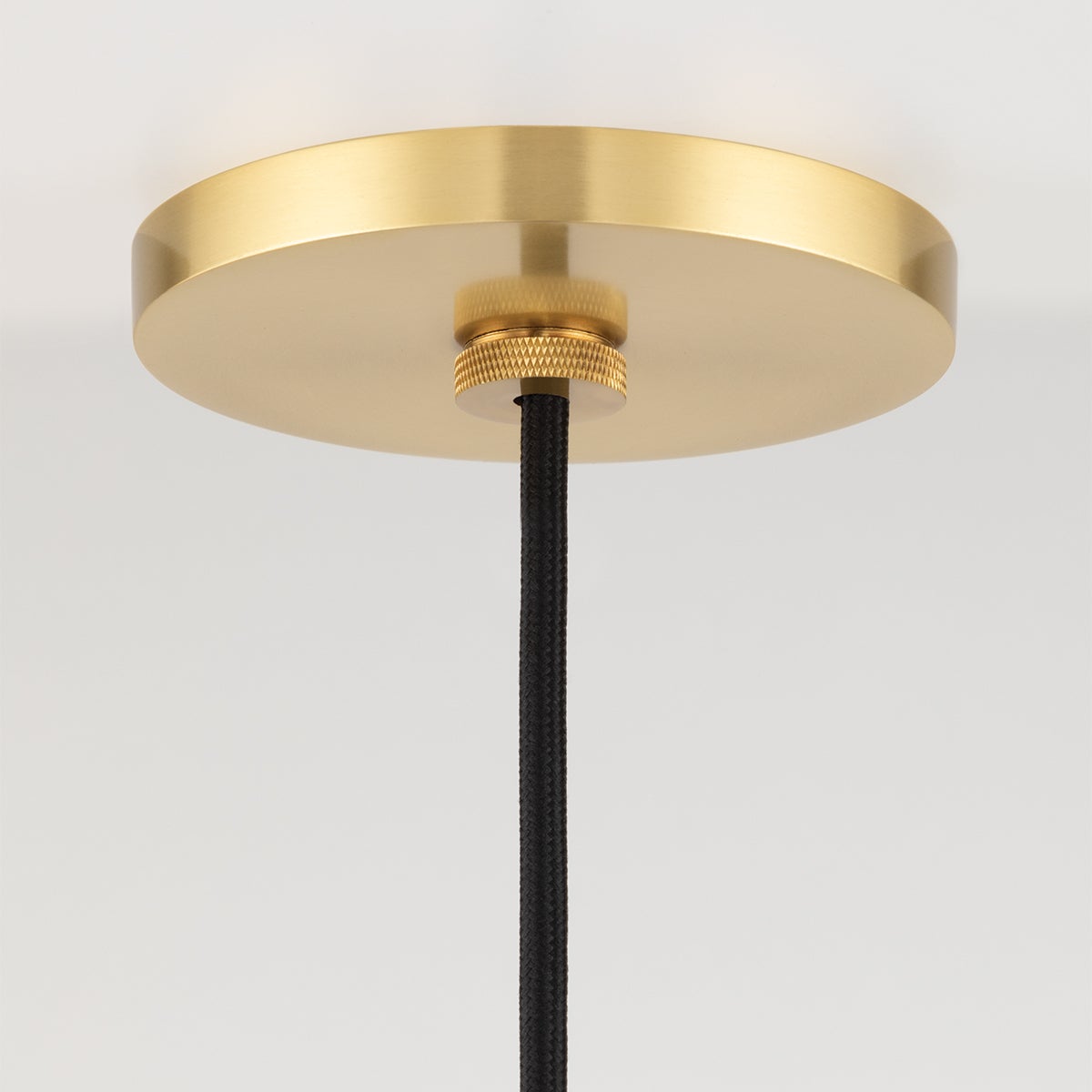 Mitzi-Stella Mini Pendant Light - Frosted Glass Ceiling Fixture in Aged Brass, Old Bronze, Polished Nickel