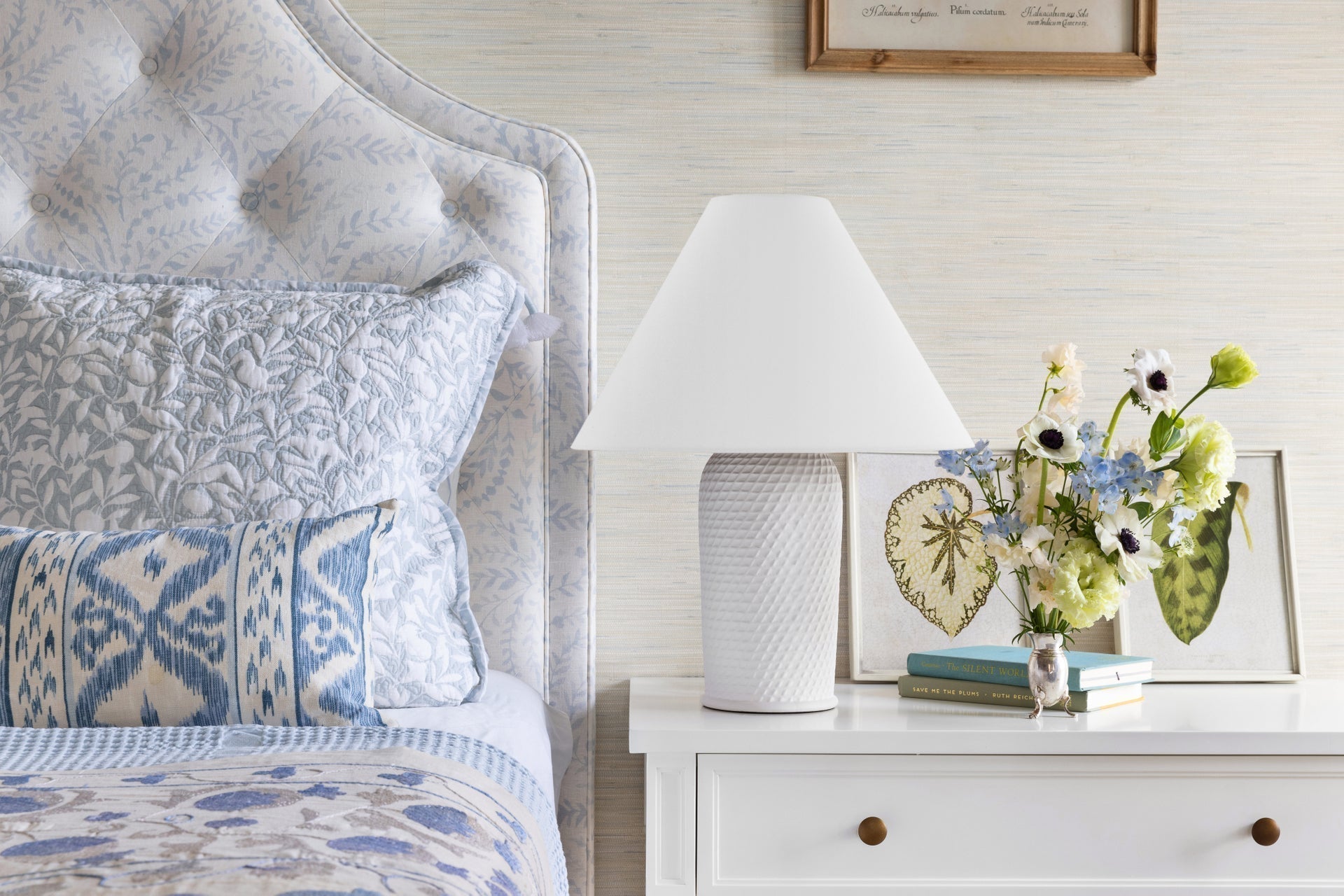 Mitzi-Susie Table Lamp with Basketweave Texture and White Linen Shade for Timeless Home Décor