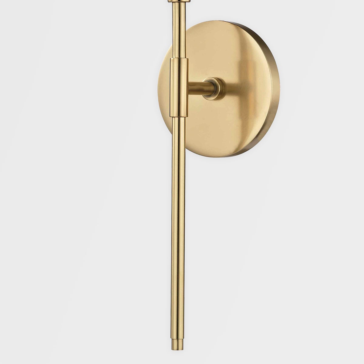 Mitzi-Tara Tubular Wall Sconce - Contemporary Torchiere Design in Aged Brass, Old Bronze, or Polished Nickel