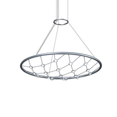 SONNEMAN 36" Constellation Galaxy Matrix LED Chandelier with Customizable Design and Crystal Lens Illumination