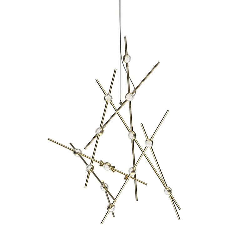 SONNEMAN-Aquila Chandelier – Mythical Eagle Design Sculpture for Stunning Constellation Arrangements