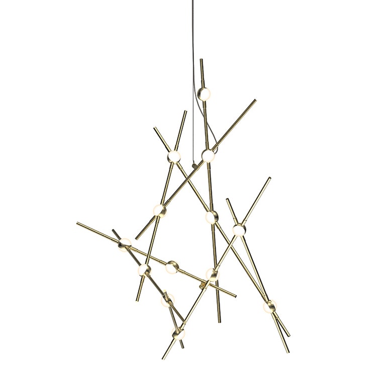 SONNEMAN-Aquila Chandelier – Mythical Eagle Design Sculpture for Stunning Constellation Arrangements