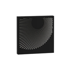 SONNEMAN-Dotwave Square LED Sconce With Gradient Pinhole Design For Soft, Glare-Free Illumination