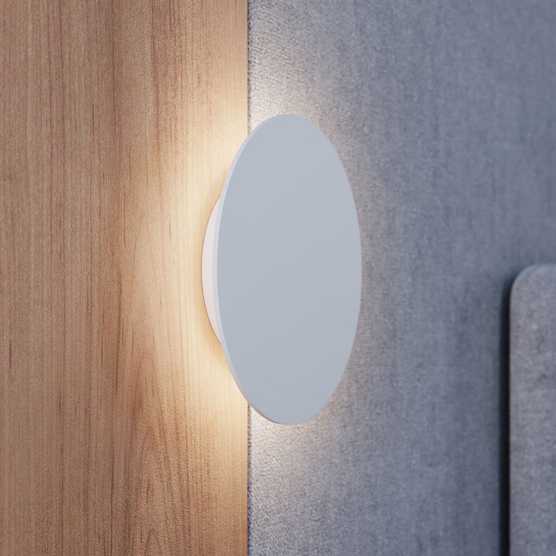 SONNEMAN-LP Round Sconce - IP65 Rated LED Wall Light with Halo Effect for Indoor & Outdoor Spaces