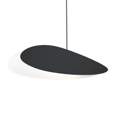 SONNEMAN Papillons 1-Light Long Oval LED Pendant - Modern Whimsical Design Inspired by Mondrian & Miró