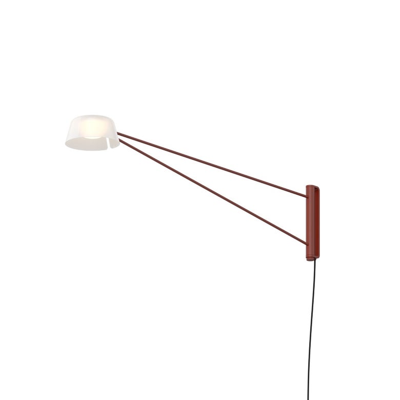 SONNEMAN Ray Long Wall Lamp with Rotating Arms, Multiple Finishes, and Adjustable Brightness for Versatile Lighting