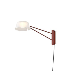 SONNEMAN-Ray Short Wall Lamp - Elegant Adjustable Design with Interchangeable Shades and Controlled Brightness