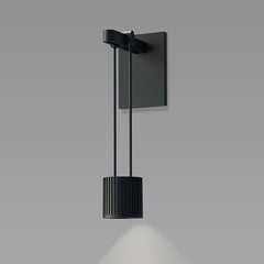 SONNEMAN-Suspenders Mini Single Sconce With Adjustable Suspended Cylinder And Even Flood Lens Lighting