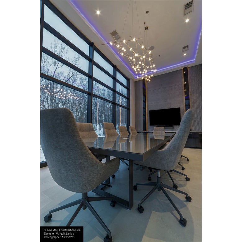 SONNEMAN-Ursa Constellation LED Chandelier - Celestial Design with Interconnected Star Patterns