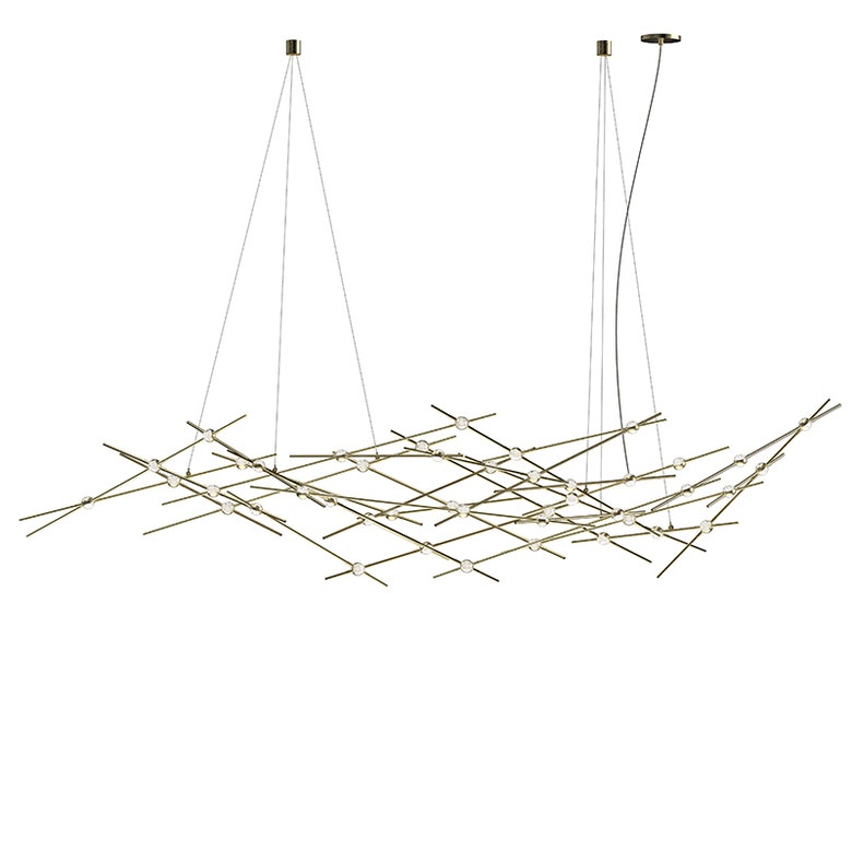 SONNEMAN-Ursa Constellation LED Chandelier - Celestial Design with Interconnected Star Patterns