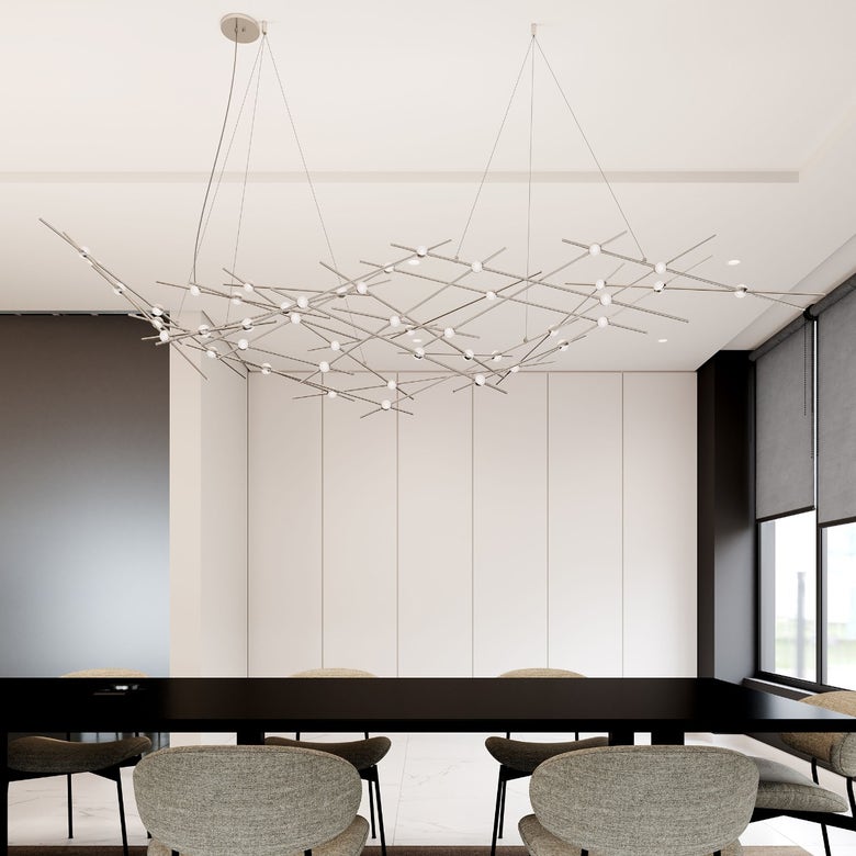 SONNEMAN-Ursa Constellation LED Chandelier - Celestial Design with Interconnected Star Patterns