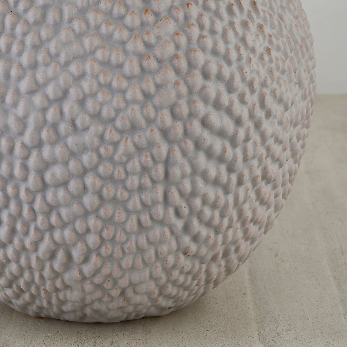 Troy Lighting-Crater Table Lamp - Ceramic White Gold Base with White Linen Shade, Inspired by Jackfruit Design