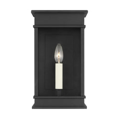 Visual Comfort Cupertino Small Wall Lantern by Chapman & Myers - Transitional Style with Clear Glass Panes