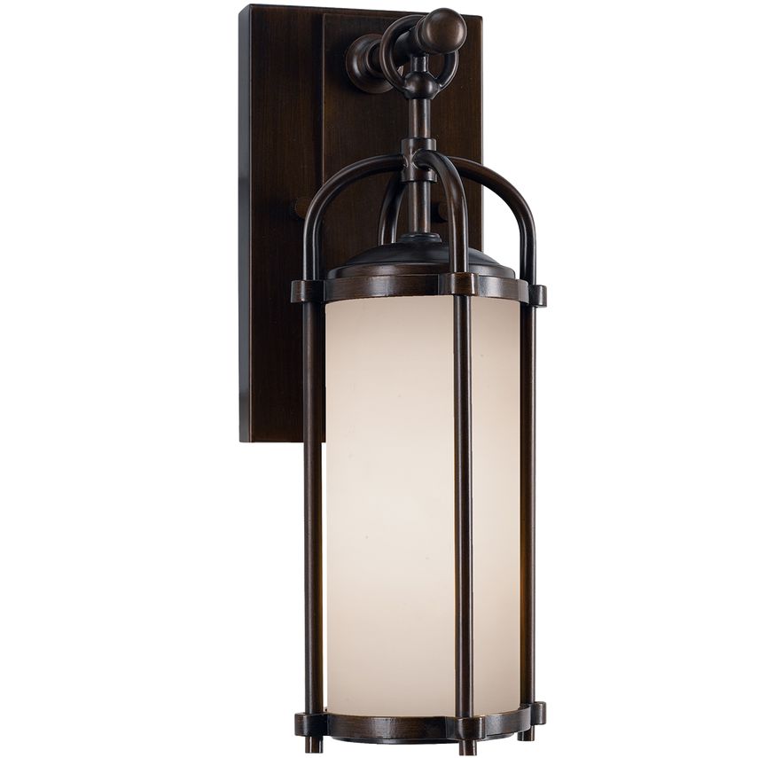 Visual Comfort-Dakota Extra Small OL7600 Lantern - Contemporary Design Suspended Elegantly from Backplate