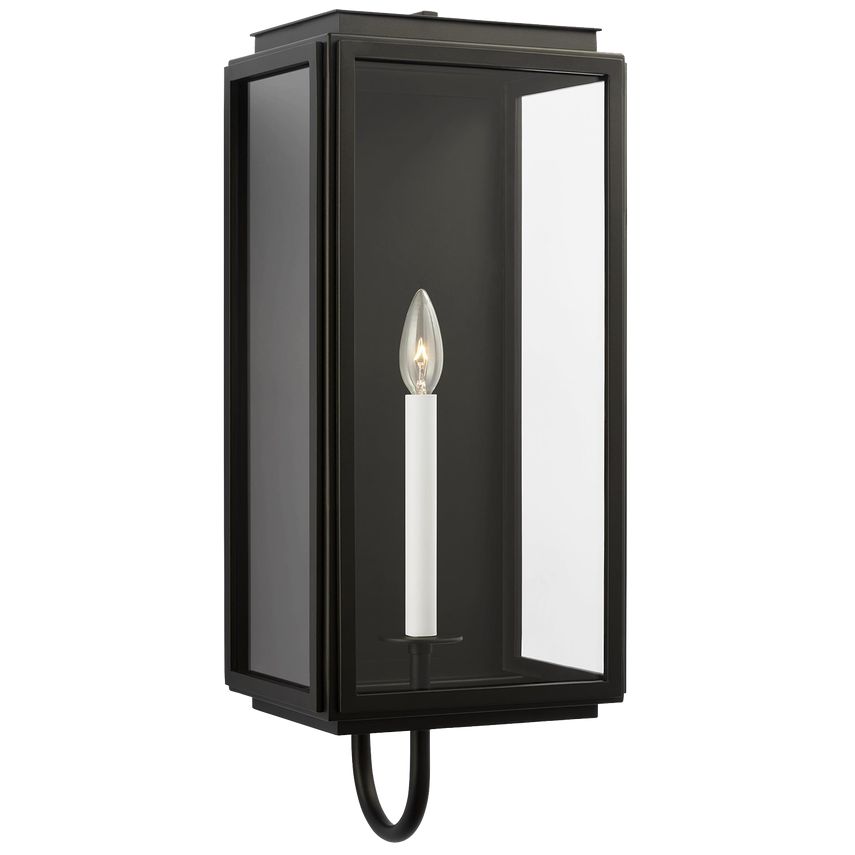 Visual Comfort-Edgar Large Wall Lantern - Timeless Neo-Classical Design with High-Tech Performance