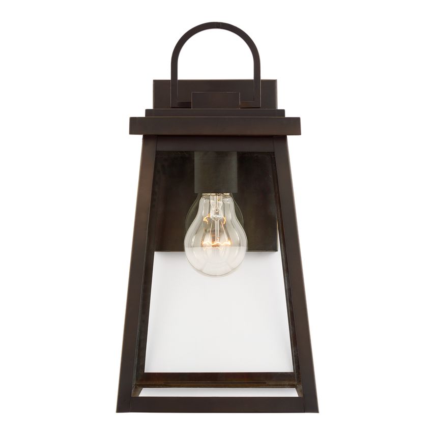 Founders Medium One Light Outdoor Wall Lantern by Visual Comfort 8648401