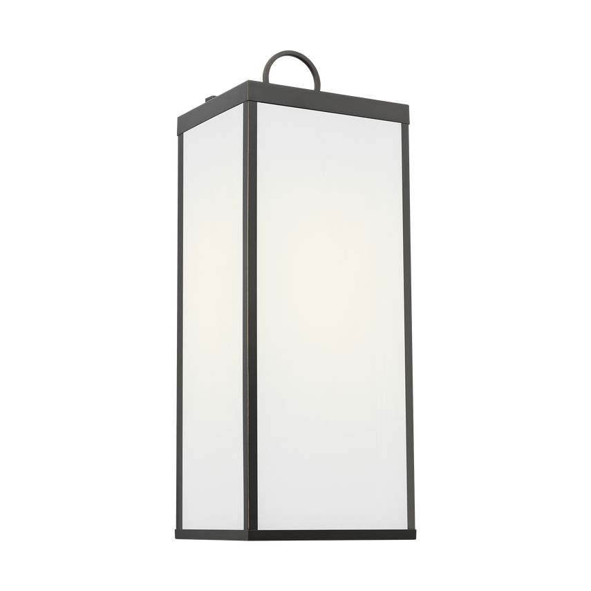 Visual Comfort-Howell Extra Large Modern Outdoor Lantern - Durable Aluminum, Sleek Lines, Contemporary Design